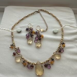 Cookie Lee necklace & earring set